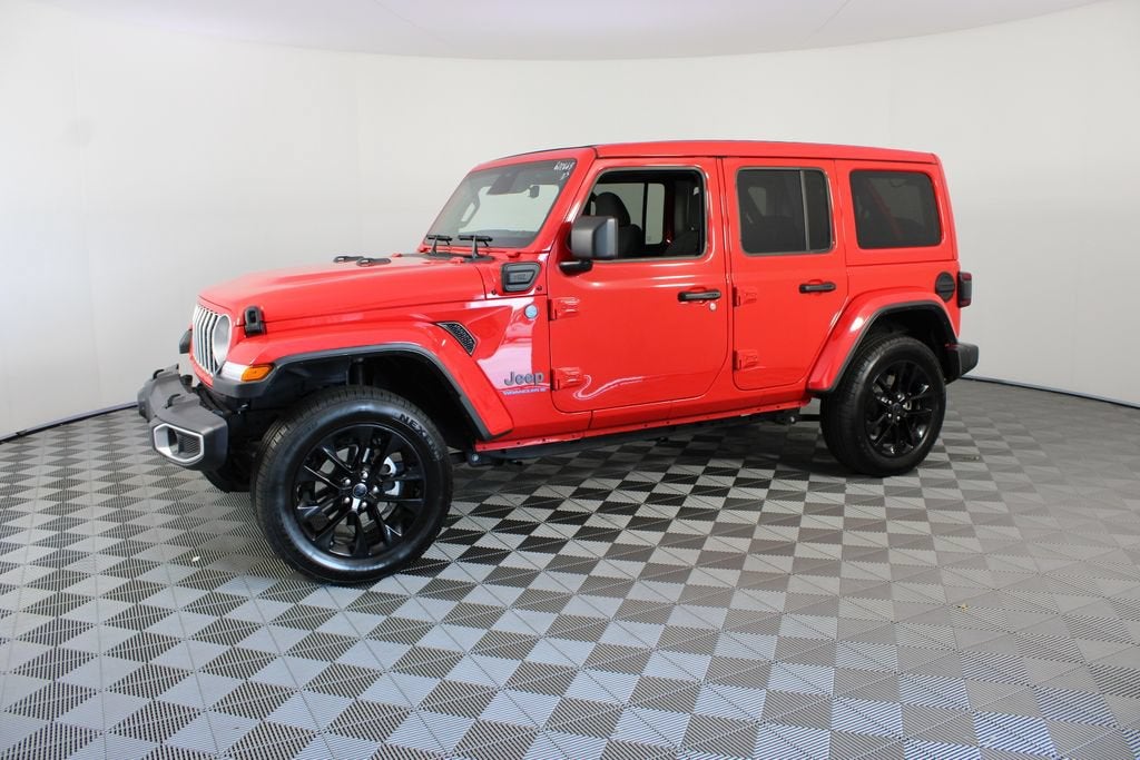 2025 Jeep Wrangler 4xe — side profile view