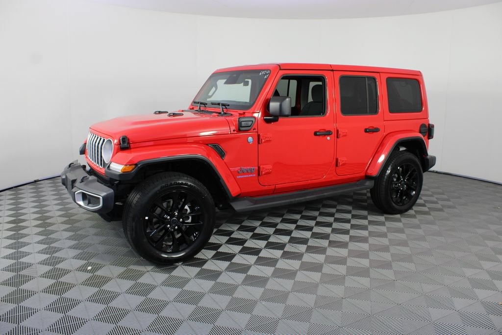 2025 Jeep Wrangler 4xe — side profile view