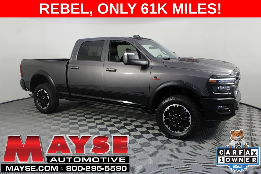 2025 RAM 2500 Rebel in Gry/Rebl/Rwd4x4 — front three-quarter view