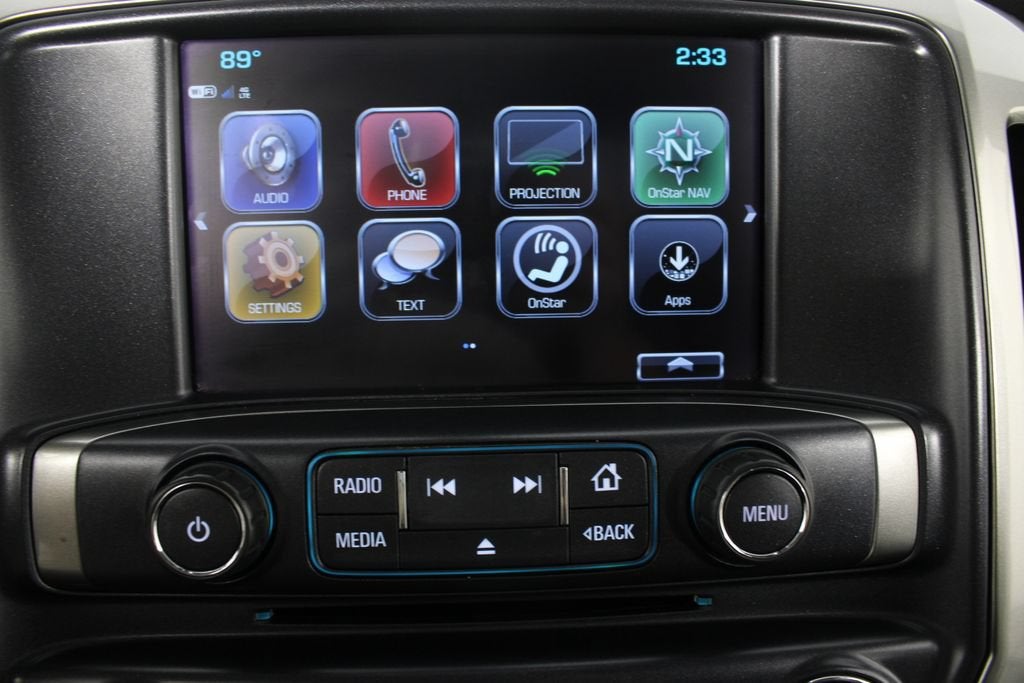 2018 Chevrolet Silverado 1500 — interior view
